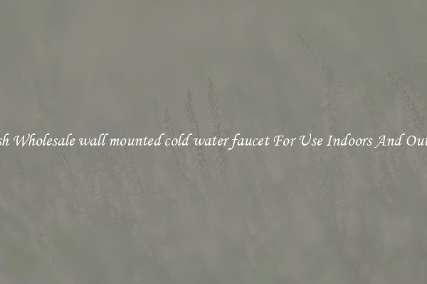 Stylish Wholesale wall mounted cold water faucet For Use Indoors And Outdoors
