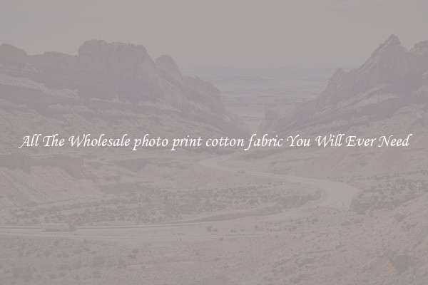 All The Wholesale photo print cotton fabric You Will Ever Need