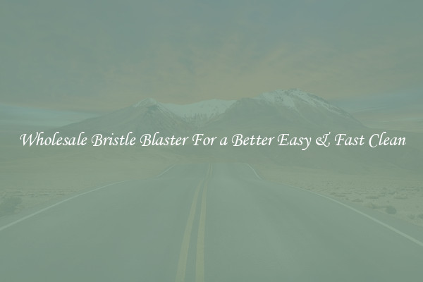 Wholesale Bristle Blaster For a Better Easy & Fast Clean
