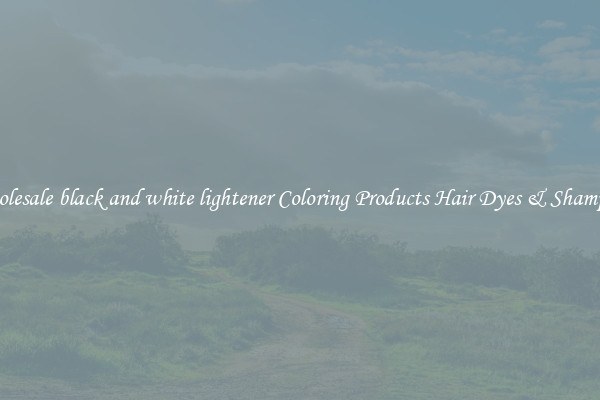 Wholesale black and white lightener Coloring Products Hair Dyes & Shampoos
